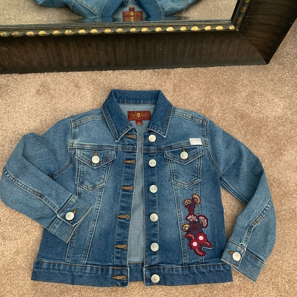 7 for all Mankind Girls denim jacket